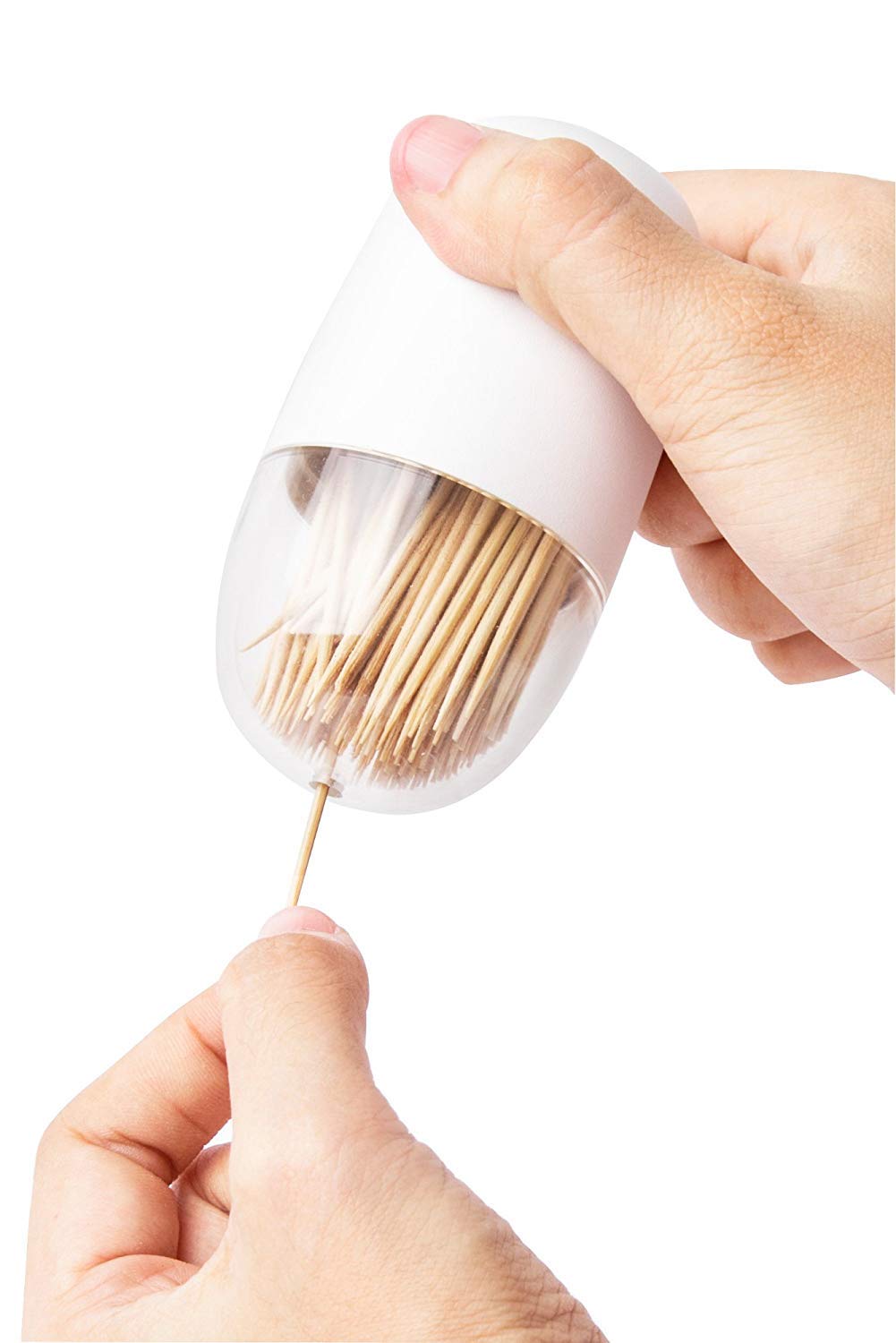 QUALY Deer Meadow Toothpick Holder - Unique Home Design Decoration - Unusual Gift - BPA-Free Cool Kitchen Gadgets - Modern Home Decor