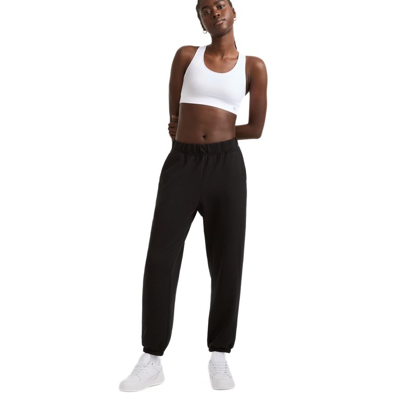 Champion Women's The Infinity Racerback Sports Bra, Moderate Support, Seamless, Moisture-Wicking, White, Large