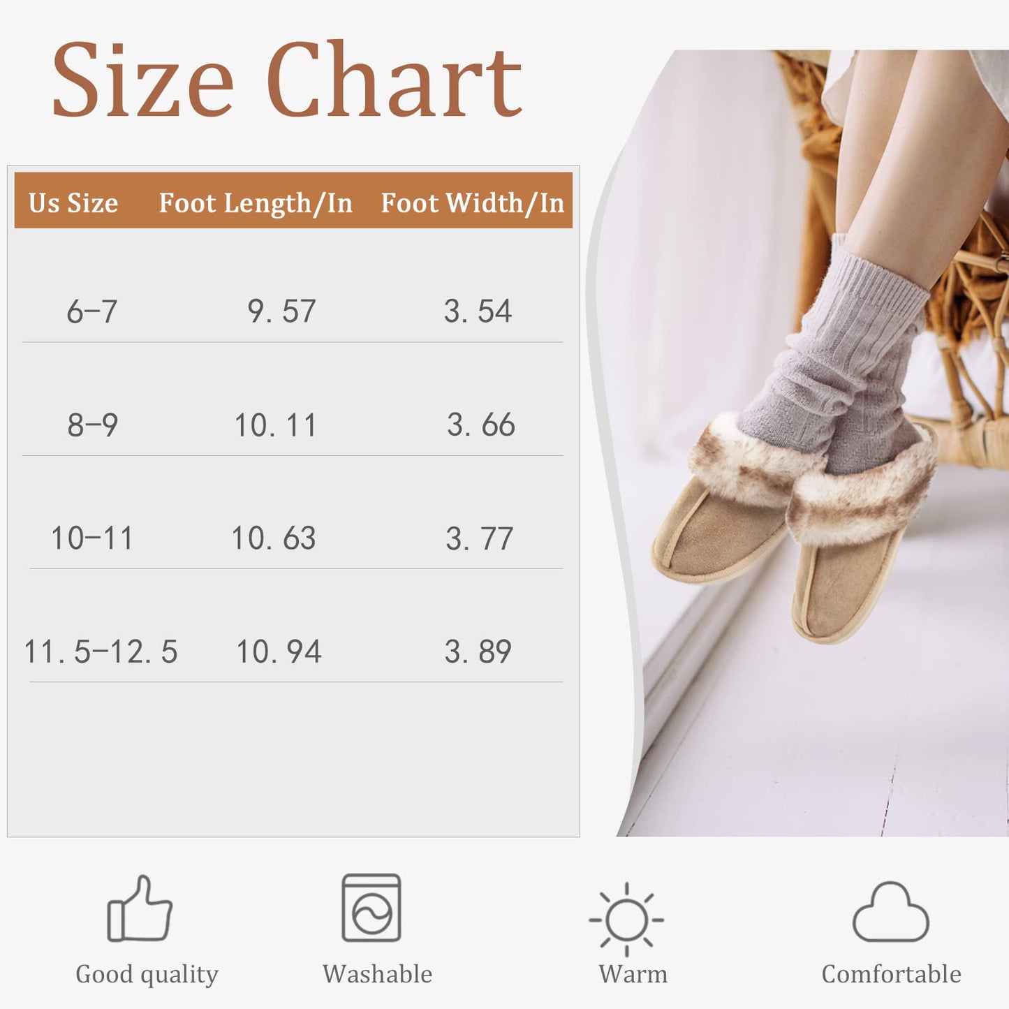 Besroad Fuzzy Fluffy House Slippers for Women Cozy Winter Warm Plush Furry Slides Shoes Black Leopard11.5-12.5