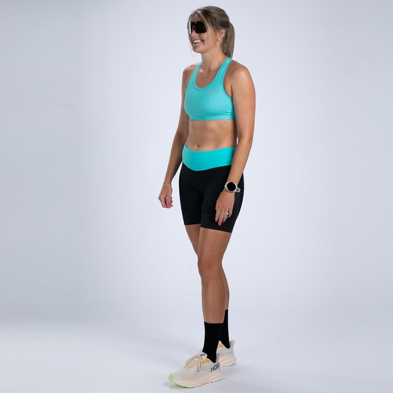 Zoot Women's Triathlon Sports Bra - High-Performance Racerback with UPF 50+ Protection | Perfect for Swim, Bike, Run