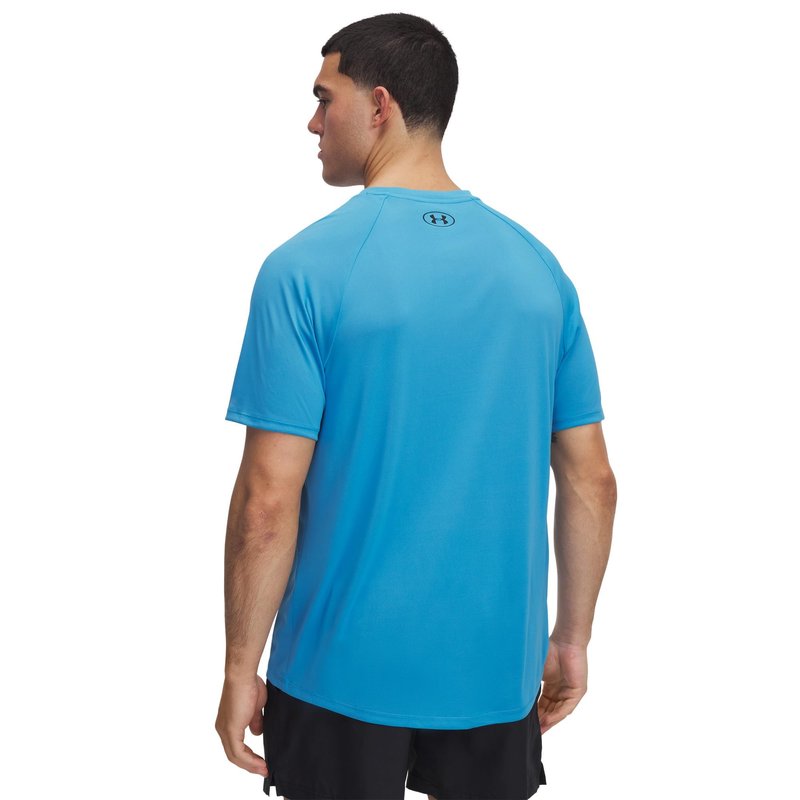 Under Armour Men's Tech 2.0 Short-Sleeve T-Shirt, (453) Ether Blue / / Black, Large