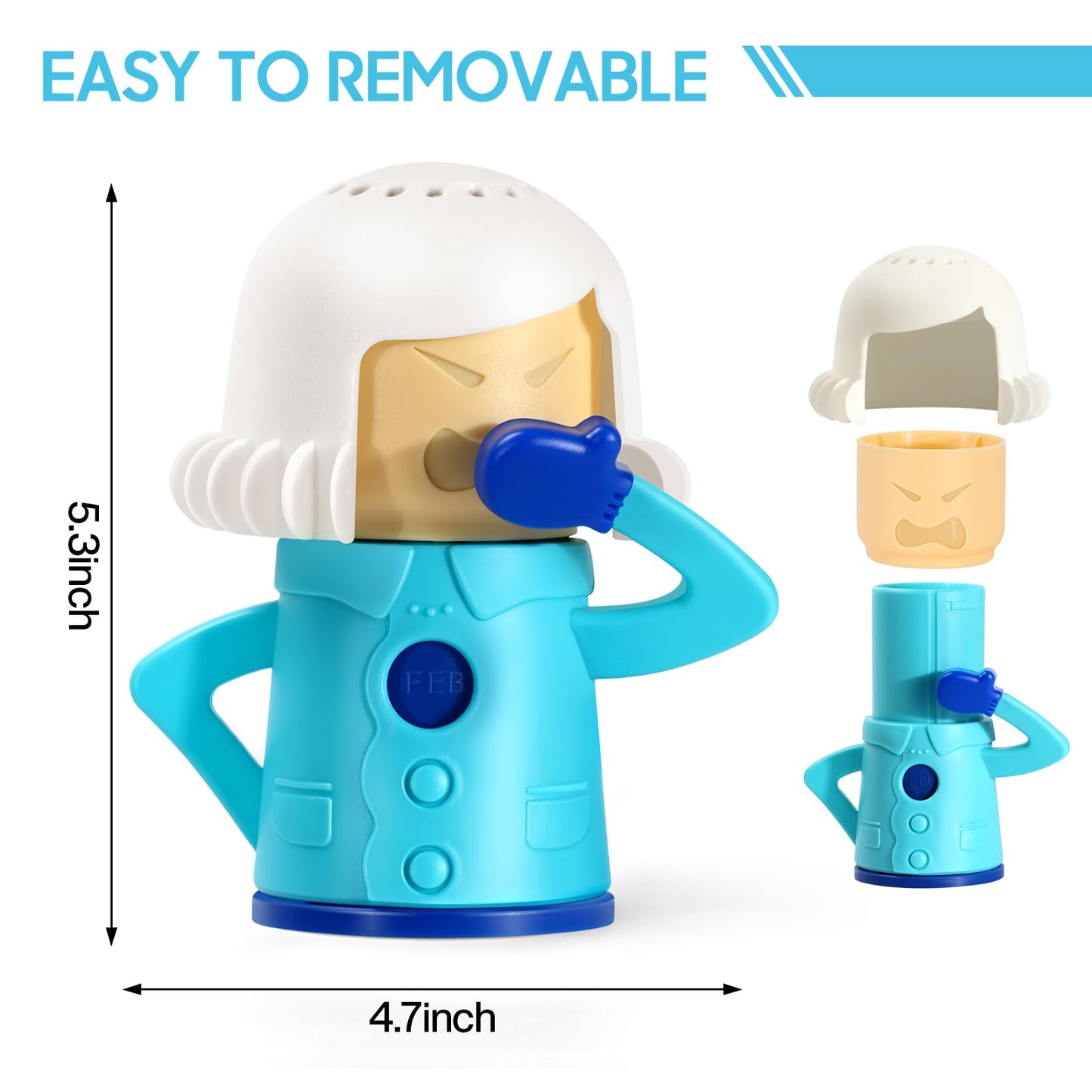 Chilly Mama Fridge Deodoriser, Spardar Refrigerator Odor Absorber Freezer Fridge Odor Eliminato, The Fun and Easy Way to Absorbs Odors with Amazing Results, Just Add Baking Soda to Absorb