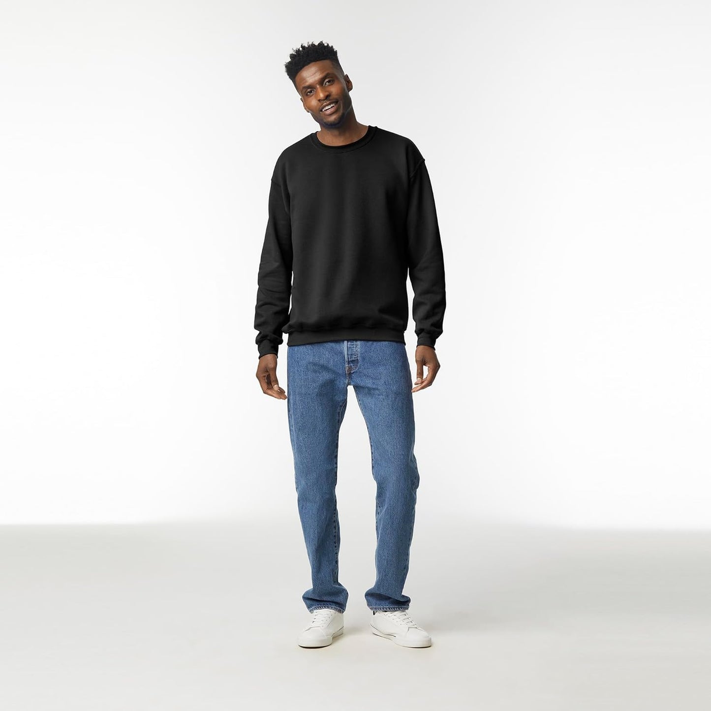 Gildan unisex-adult Fleece Crewneck Sweatshirt, Style G18000, Multipack