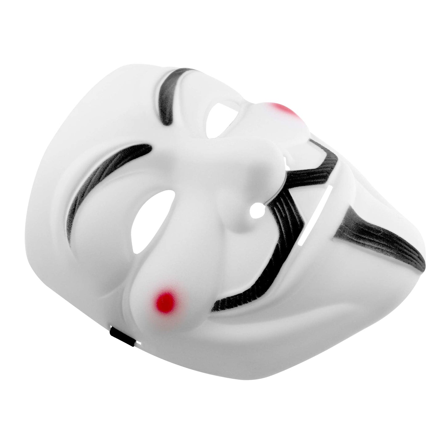 Udekit Hacker Mask V for Vendetta Face Mask for Women Men Halloween Costume Cosplay (4 Pices a Set)