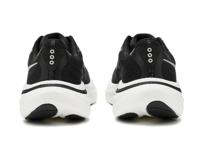 Saucony Women's Ride 19 Sneaker, Black/Silver, 8.5