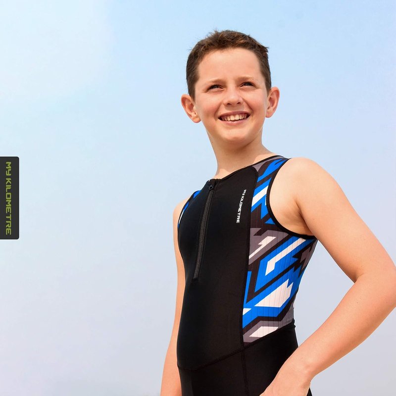 Youth Triathlon Race Suit - Core Training Suit for Boys | Spring Competition Gear