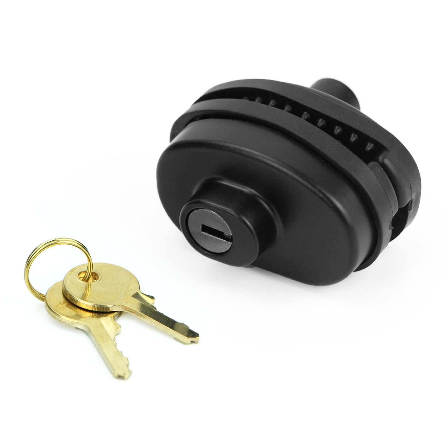 RioRand Keyed Alike Trigger Lock, Adjustable Gun Safety Lock with 2 Brass Keys, Compatible with Most Standard Firearms for Secure Storage(Black-5PS)