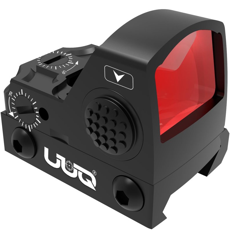 UUQ Mini Reflex Red Dot Sight Shake Awake Optic Sight for Rifles, Pistols and Shotguns 2MOA,12 Brightness Adjustment Red Dot Scope,Suitable for RMR or 20mm Picatinny Rail