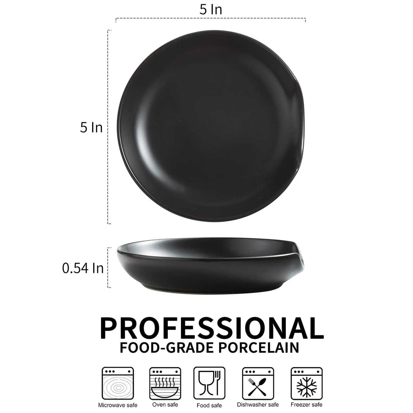 Gomakren Spoon Rest Spoon Holder For Stove Top Ceramic Black Spoon Rest For Kitchen Counter Halloween Spatula Holder Utensil Rest