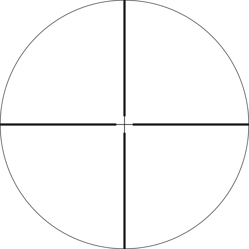 Vortex Optics CF2-31001 Crossfire II Second Focal Plane, 1-inch Tube Riflescope - V-Plex Reticle, Black, 2-7" x 32"