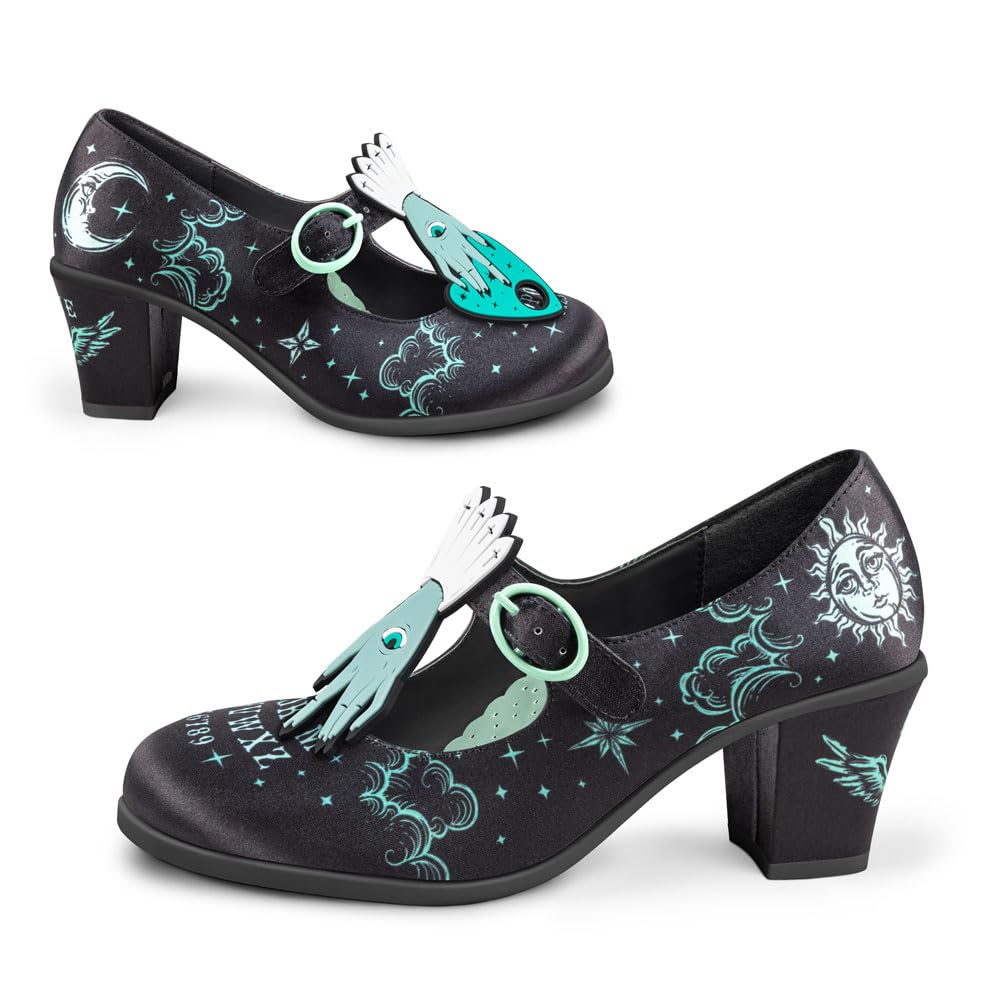 Hot Chocolate Design Chocolaticas Mid Heels Spirit Board Women's Mary Jane Pump Multicoloured HCD 38