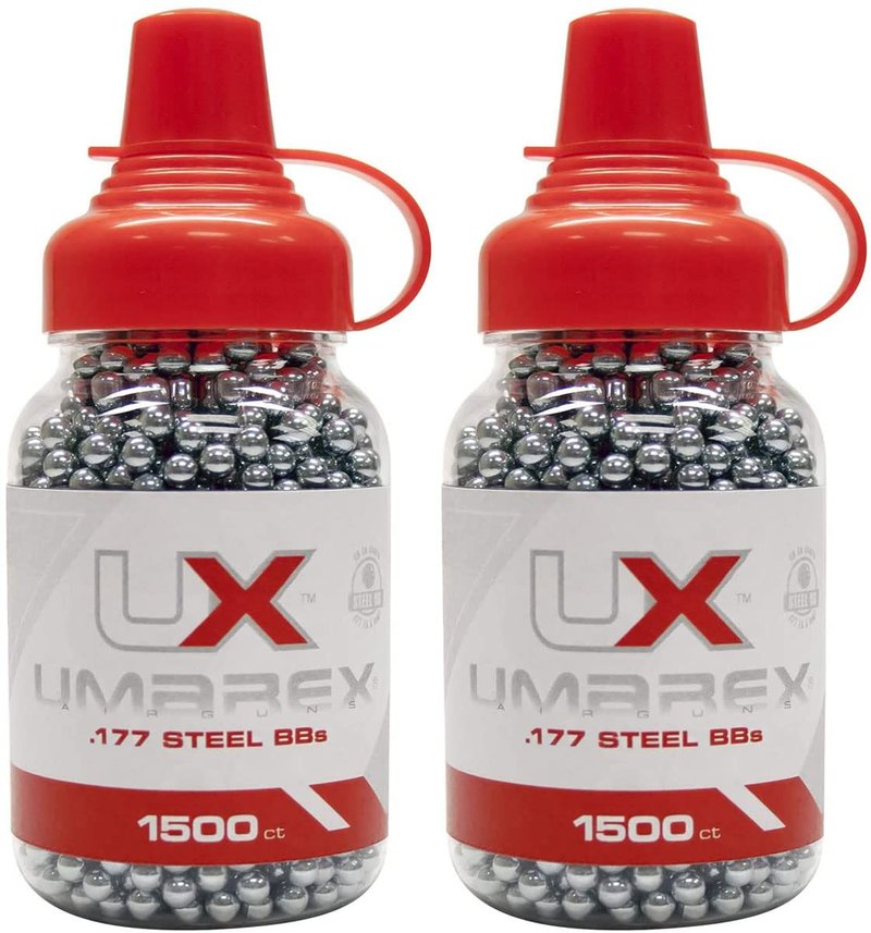Umarex Precision .177 Caliber BB Gun BBS (1500 Count), Pack of 2