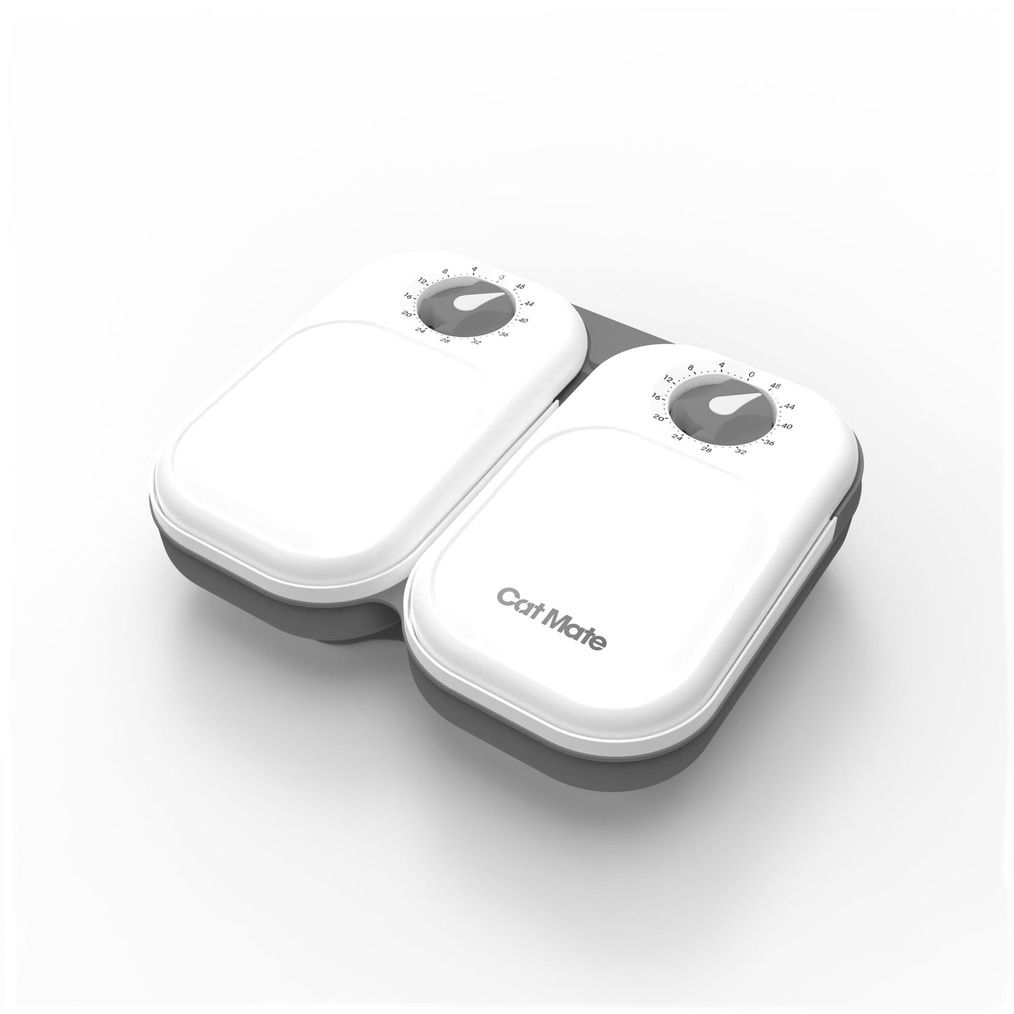 Cat Mate C200 2-Meal Automatic Pet Feeder for Cats and Small Dogs with Ice Pack