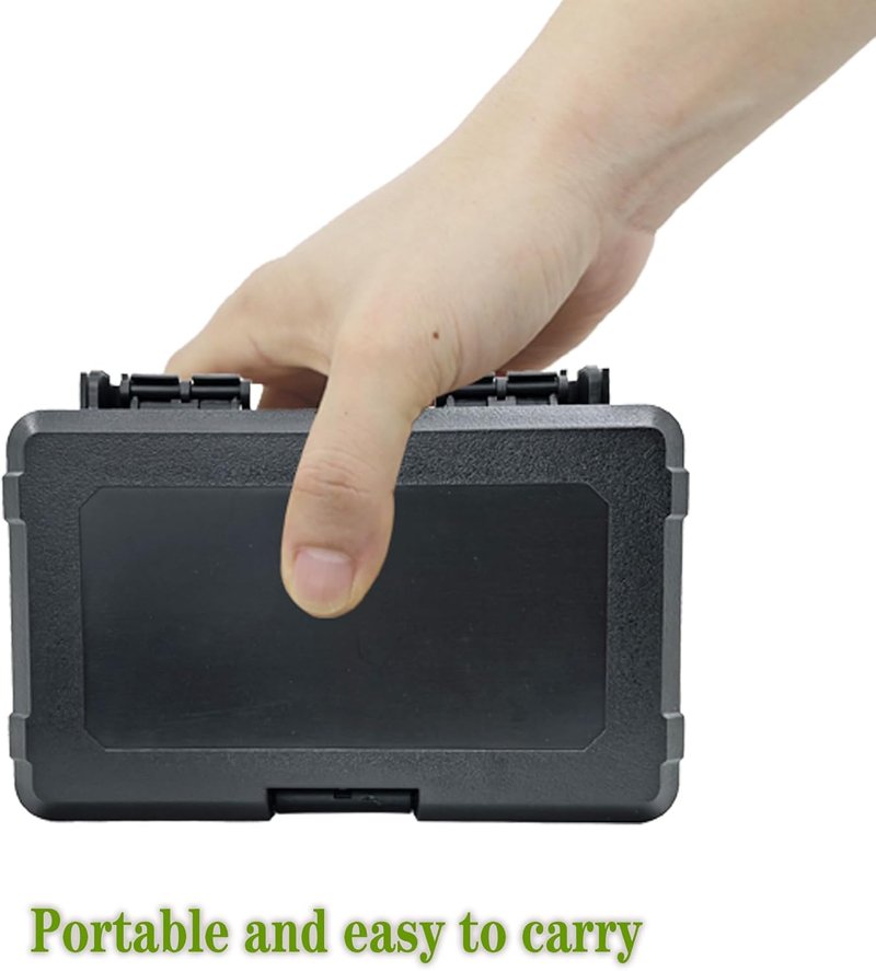 Broadhead Box Storage Case | Outdoor Arrow Tips Organizer for Compound Bow & Crossbow - Holds 18 Broadheads