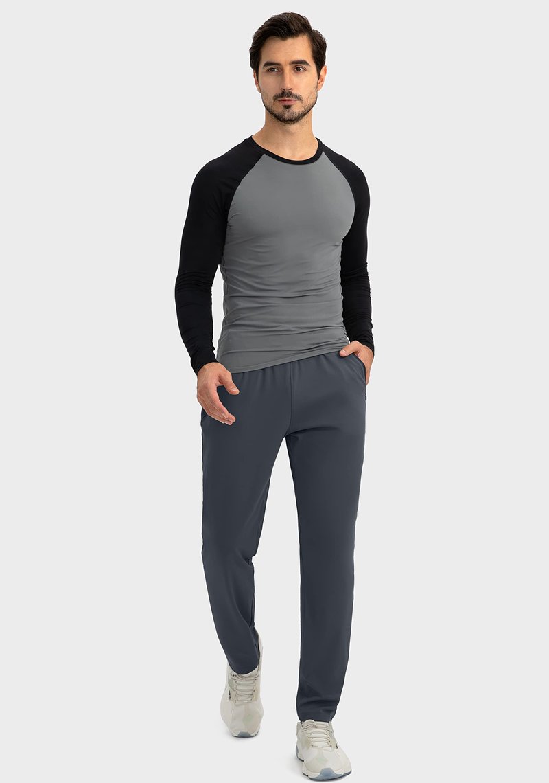 G Gradual Men's Sweatpants with Zipper Pockets Tapered Joggers for Men Athletic Pants for Workout, Jogging, Running (Grey, 3X-Large)