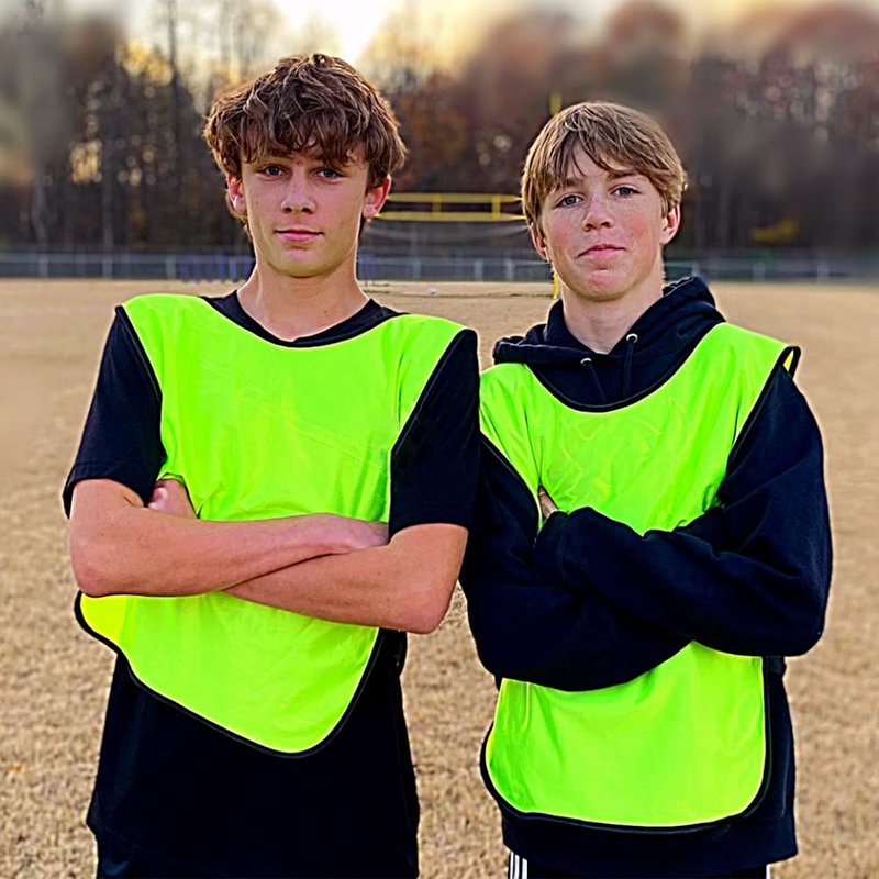 RE-HUO 6 Pack Scrimmage Vests/Sport Basketball Pinnies/Soccer Bibs for Kid and Adult