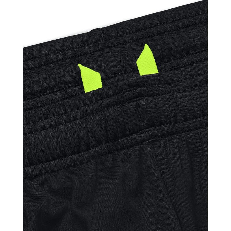Under Armour Men's Tech Graphic 10" Shorts, Black (008)/High-Vis Yellow, Large