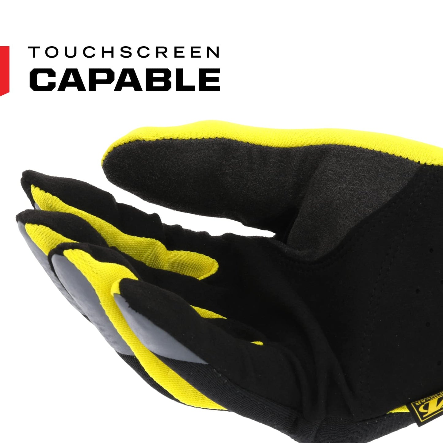 Mechanix Wear - FastFit Work Gloves (Large, Yellow)