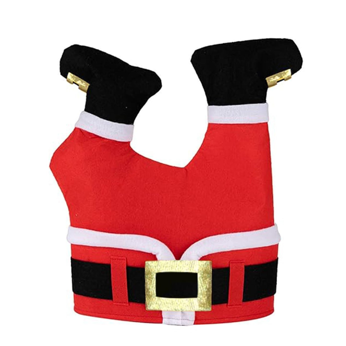 JOYIN Christmas Santa Hats for Funny, Novelty Adult Christmas Hats, Crazy for Xmas Party, Dress Up Celebrations, Winter Party Favor