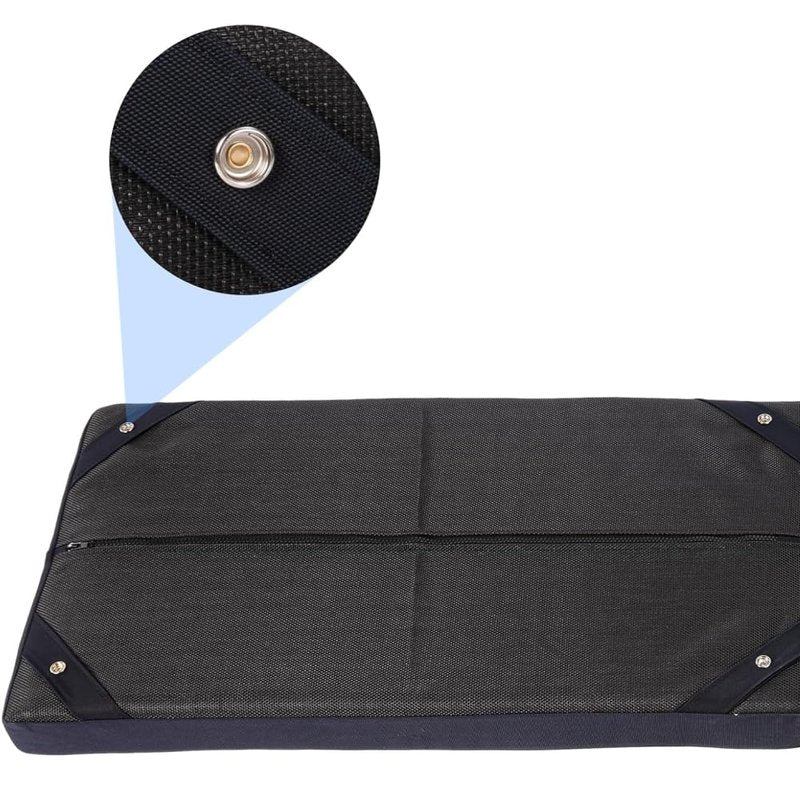Boat Seat Cushion, Waterproof PU Leather Boat Bench/Seat Cushions, High Density Thick Sponge Bench Cushion, Removable Boat Seat Mat Soft(Length 56" x Width 15.6" x Height 2.8")