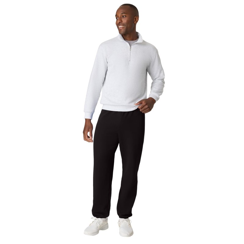 Hanes Men's EcoSmart Non-Pocket Sweatpant, Black, Large
