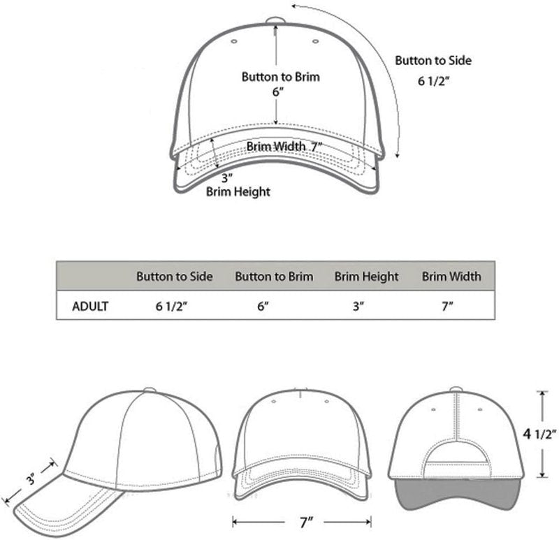 Baseball Cap - Adjustable Size for Running, Workouts & Outdoor Activities | All Seasons