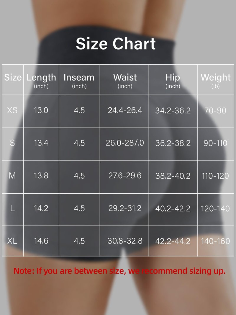 YEOREO Women's Workout Gym Shorts 4.5" Colinne Butt Lifting Hidden Scrunch Seamless Impact Booty Biker Shorts Black