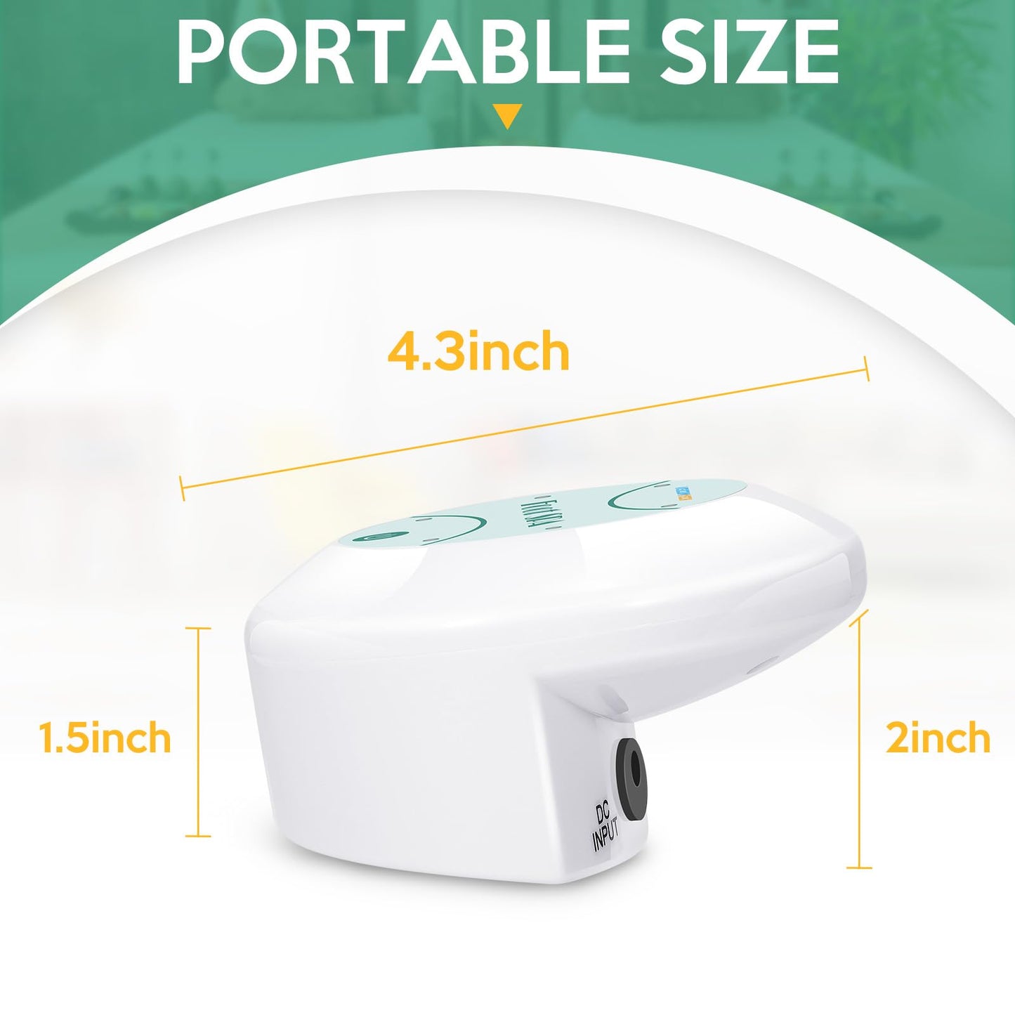 Ionic Foot Bath Detox Machine, Ion Cleanse for Home Use, Salon, Beauty SPA Club (2 Arrays, 100 Liners) Green