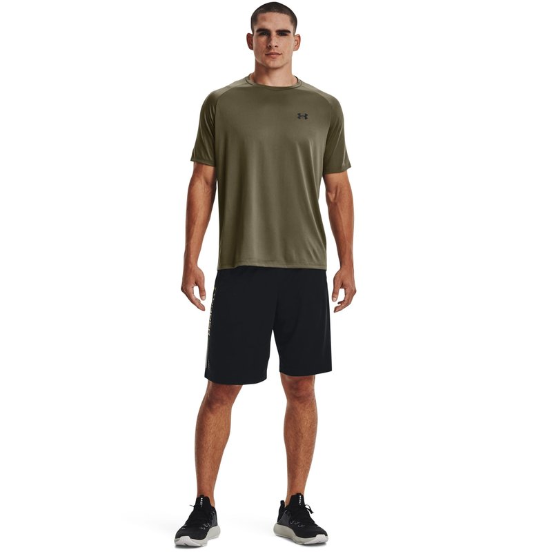 Under Armour Men's Tech 2.0 Short-Sleeve T-Shirt, Tent (361)/Black, Large