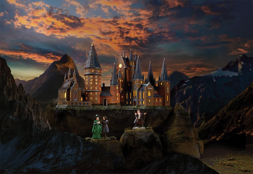 Department56 Harry Potter Village Accessories Harry and Headmaster Figurine, Set of 2, 3.15" (6002314)