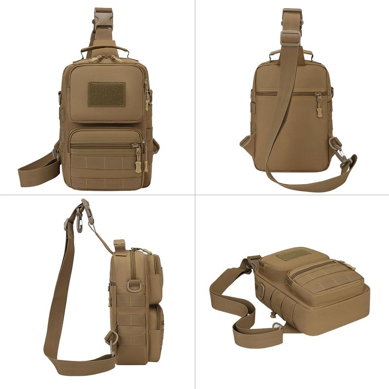 Tactical Backpack for Men - Military Sling Shoulder Bag for Hiking, Camping & Everyday Use | Versatile Crossbody Design