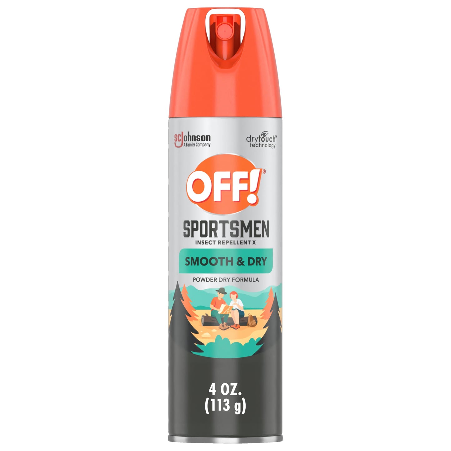 OFF! FamilyCare Insect & Mosquito Repellent Aerosol, Smooth and Dry Formula Bug Spray, Provides up to 6 Hours of Protection, 4 oz