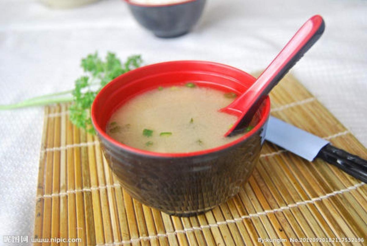 JapanBargain 2384, 12-Pack Melamine Soup Spoons for Pho Ramen Wonton Soba Rice Noodles, 5-Inch Asian Utensils, Heat Resistant, Dishwasher Safe, Break and Scratch Proof