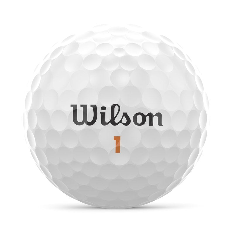 WILSON Tour Velocity Distance Golf Balls - 15 Pack, White