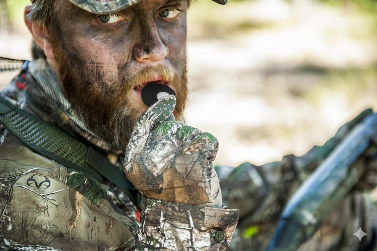 Strut Commander Turkey Mouth Call | Must Have Hunting Accessory | Turkey Hunting Reed Realistic Sound Mouth Call, Crazy Ex Call