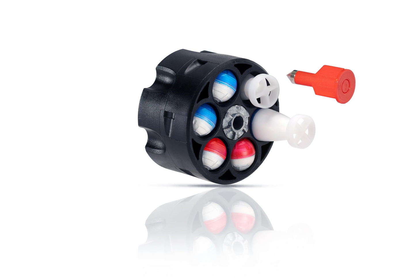 Mercury Rise Torpedo Revolver .50 Caliber Training Pistol Paintball Gun Marker Magazine/Cylinder
