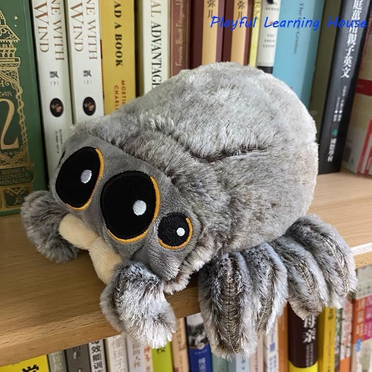 A New Soft and Cute Spider Plush Toy for Young Boys and Girls as a, Room Decoration