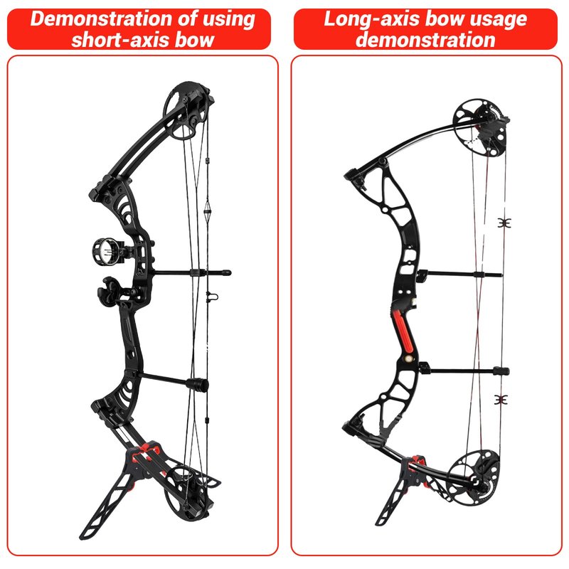 Folding Bow Stabilizer Stand with Removable Bipod for Bowhunting Accessories