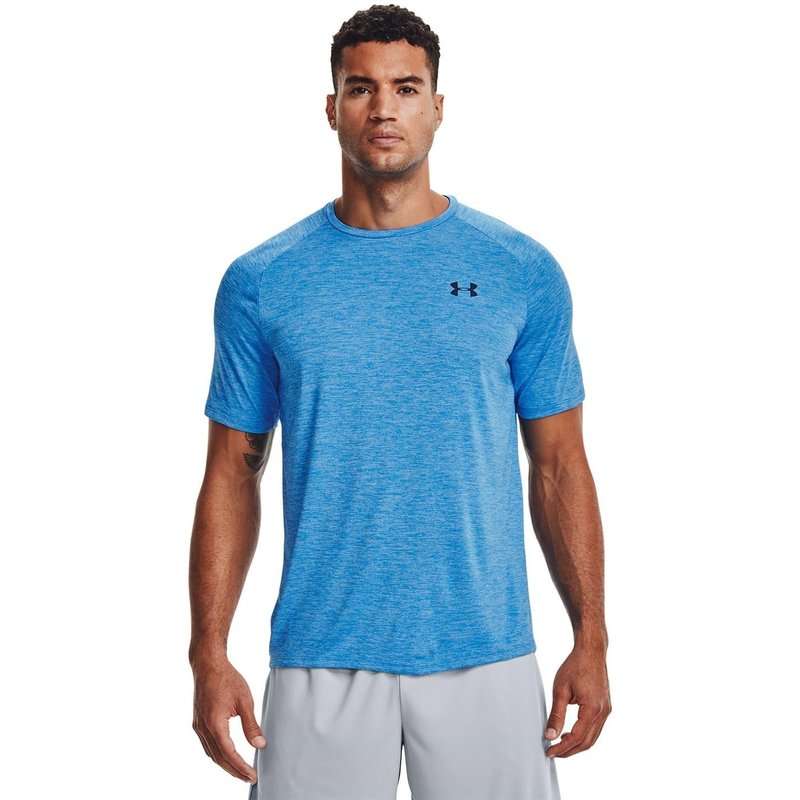 Under Armour Men's Tech 2.0 Short-Sleeve T-Shirt , Brilliant Blue (787)/Academy Blue, Small
