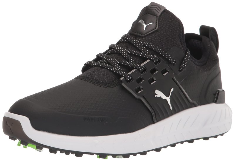 Puma Golf Men's Ignite Articulate Golf Shoe, Puma Black-Puma Silver-Puma Black, 7W