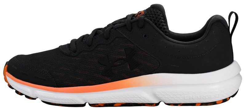 Under Armour Men's Charged Assert 10 Shoes, Anthracite/Team Orange/Black, 8