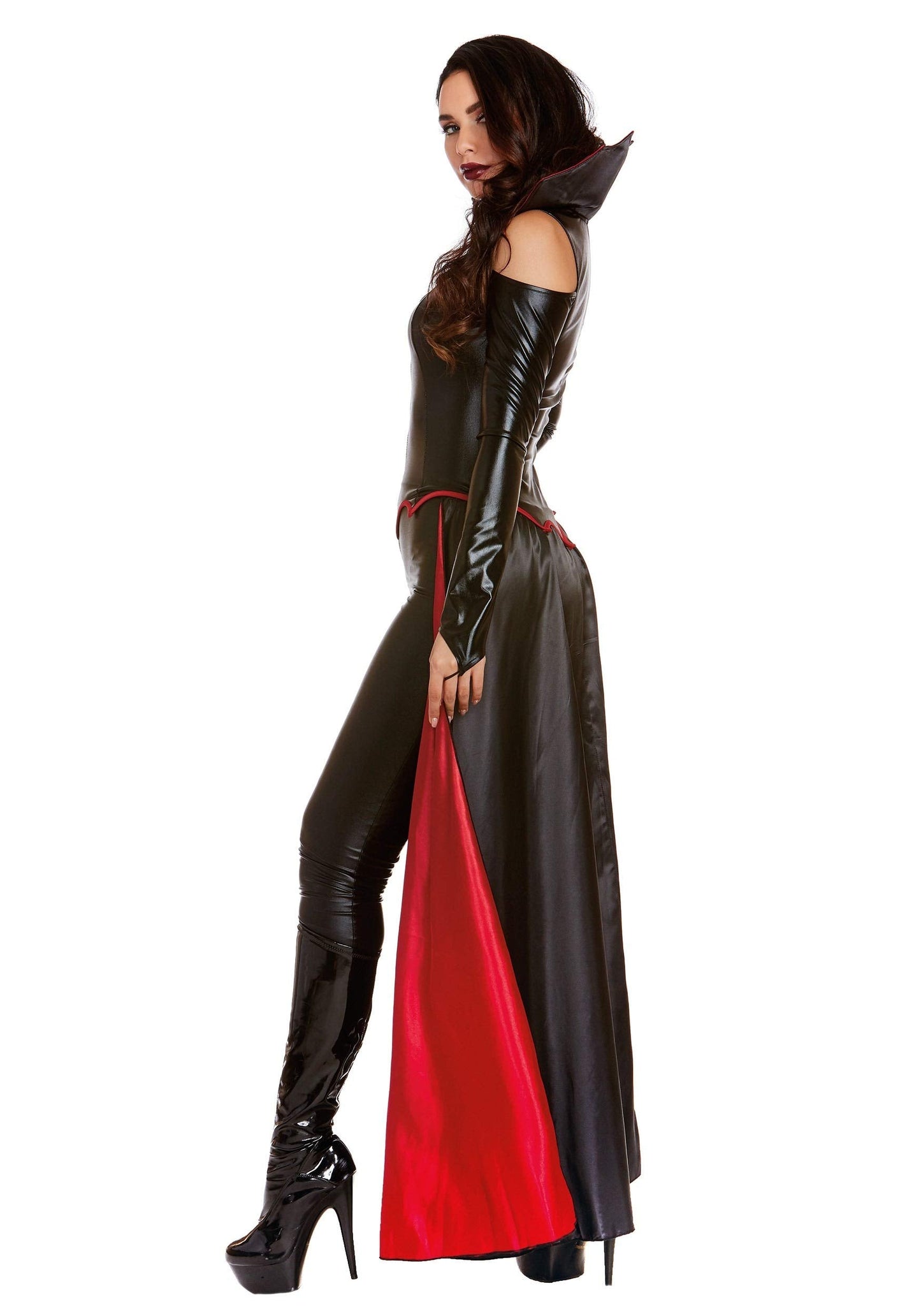 Dreamgirl Adult Vampire Costume for Women, Modern Gothic Female Vampire, Princess of Darkness Halloween Costume - Large