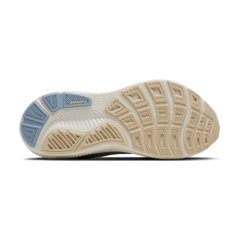 Brooks Women’s Ghost 17 Neutral Running Shoe - Skyway/Coconut/Sand - 9 Medium