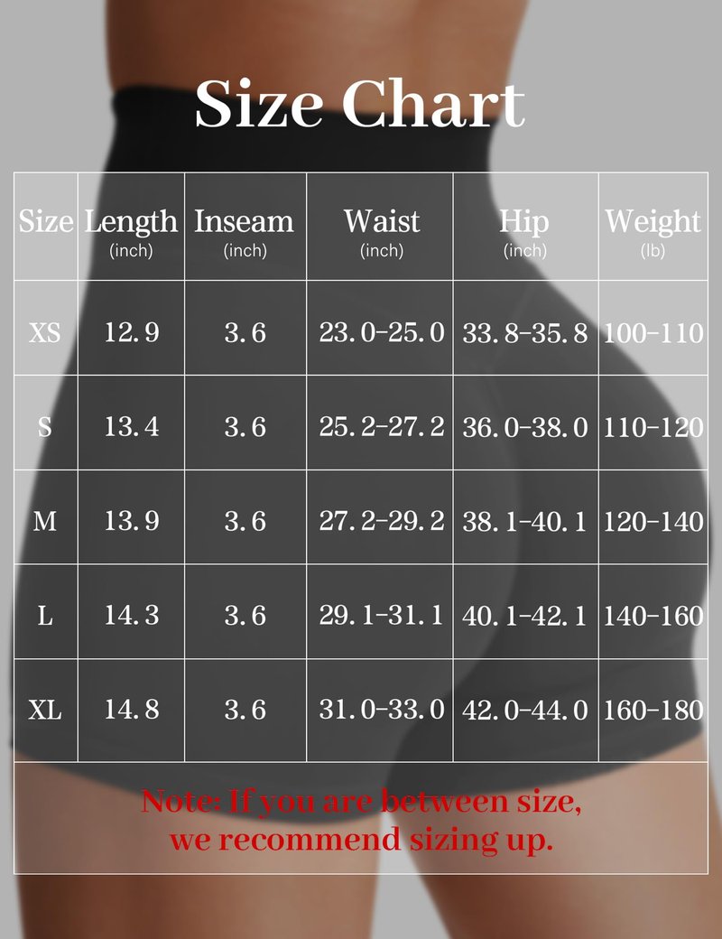 YEOREO Women's Biker Shorts 4.5" / 6" Workout Gym Shorts Craze High Waist Tummy Control Hidden Scrunch Running Yoga Shorts Coffee Grey S
