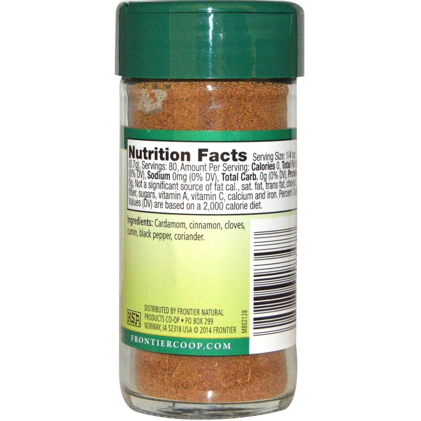 Frontier Bottled Garam Masala, 2 Ounce