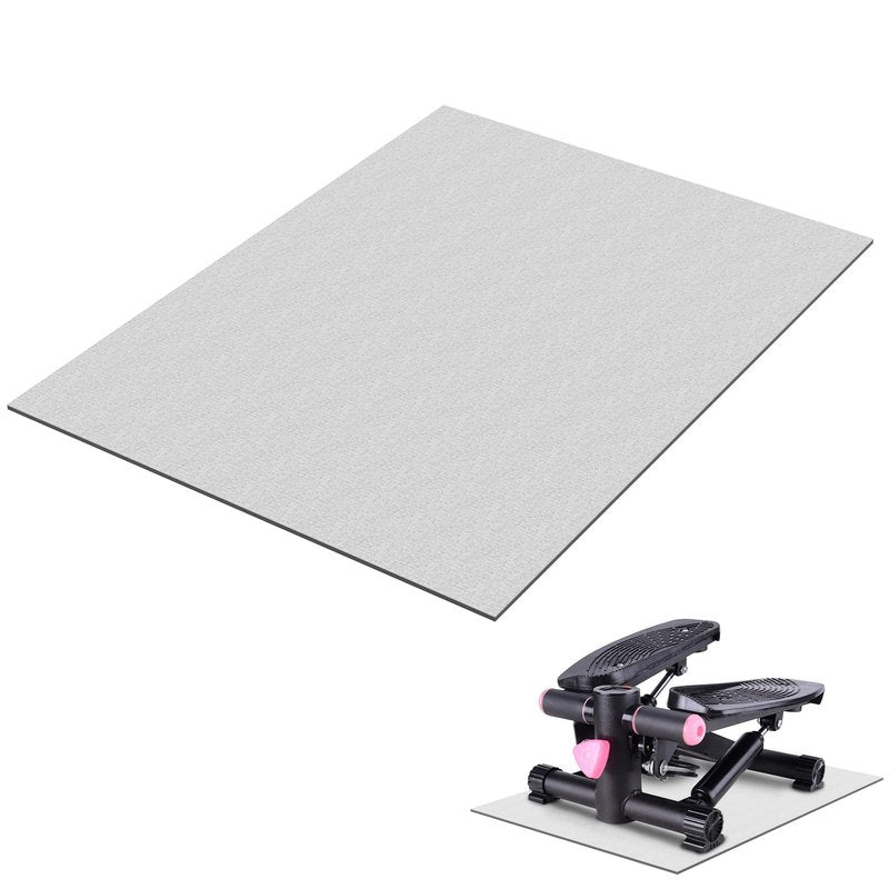 Wiojtry Mini Stair Stepper Mats, Double Non-Slip Workout Mat for Ellipse Leg Exerciser, Ellipse Machine Mat, Exercise Mat for Under Desk Ellipticals, Suitable for Electric Seated Foot Pedal Exerciser
