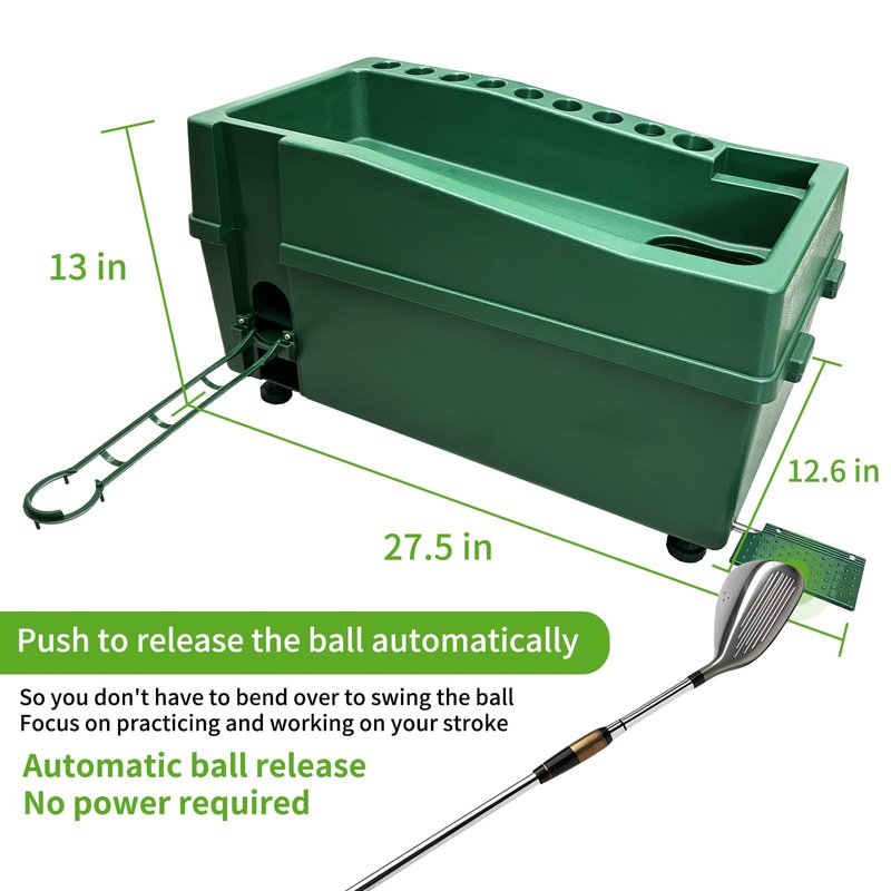 JJM Golf Balls Automatic Driver for Indoor Simulators and Golf Driving Range Teeing Machines
