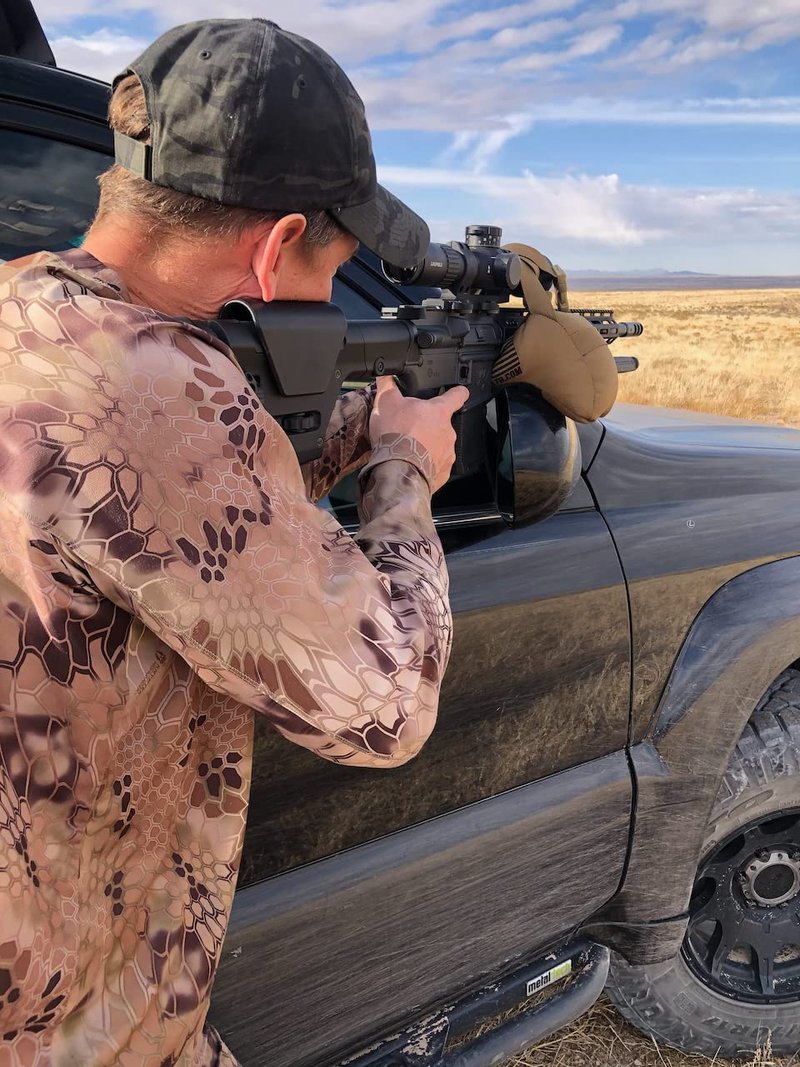 S2Delta PRS Large Shooting Rest - C-Shape, Prone, Front or Rear Bag for Precision Shots Off Barricades