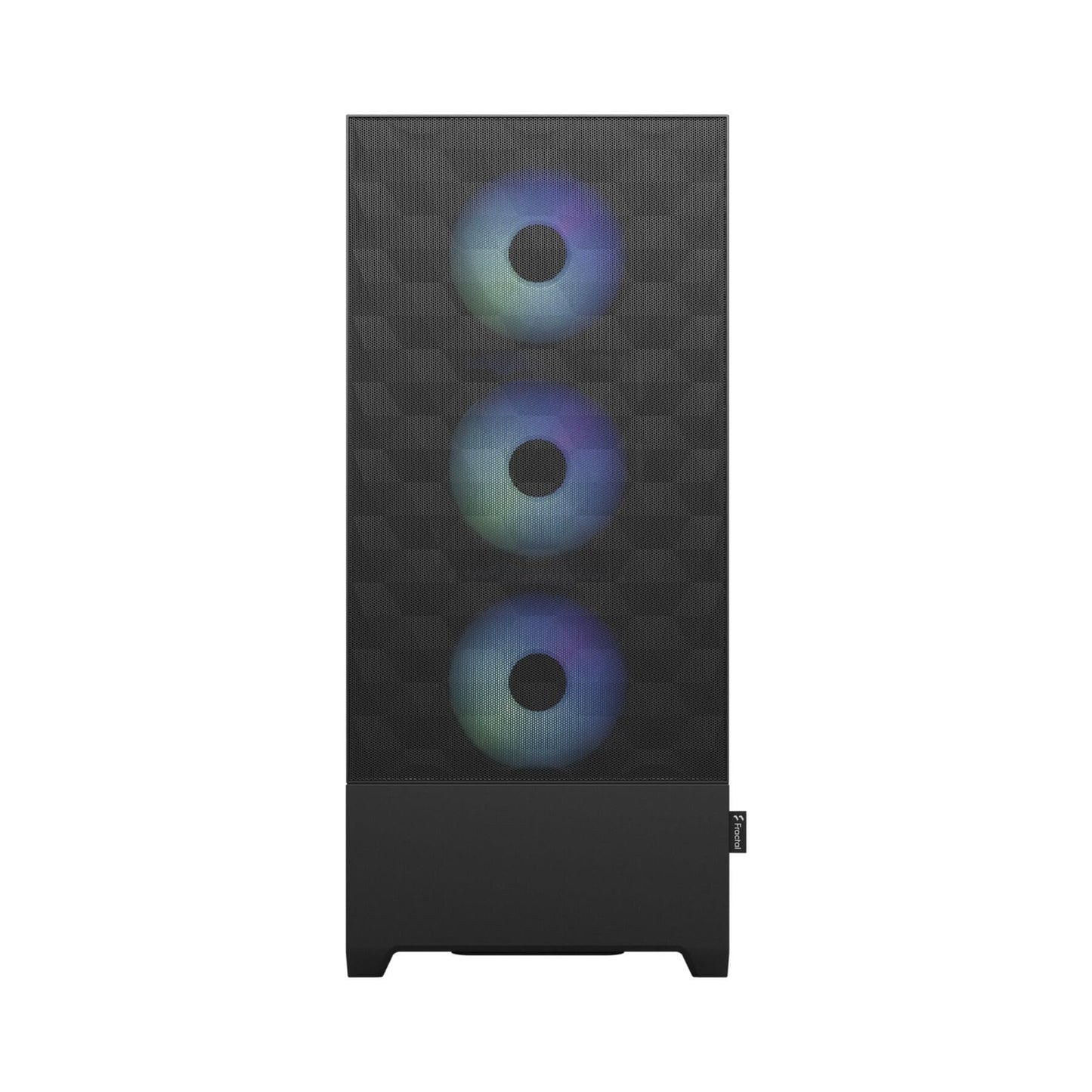 Fractal Design Pop XL Air RGB Black - Tempered Glass Clear Tint - Honeycomb Mesh Front – TG side panel - Four 120 mm Aspect 12 RGB fans included – E-ATX High Airflow Full Tower PC Gaming Case