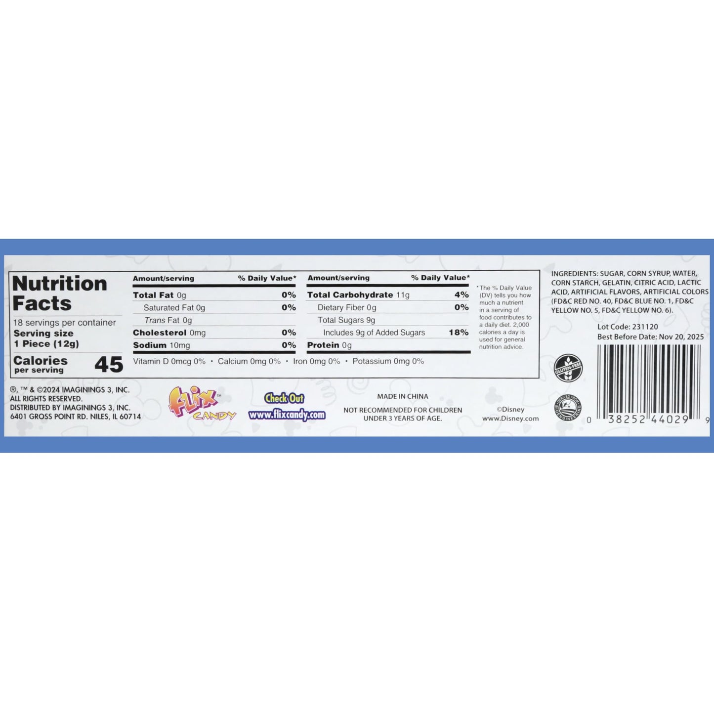 Disney Junior Lollipop Rings, Mickey Mouse, Minnie, and Pluto, Individually Wrapped for Birthday Party Favors, 18 Count